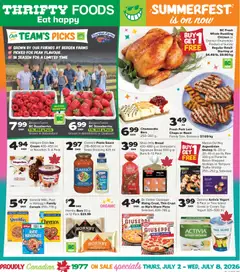 Thrifty-foods Thrifty Foods weekly flyer / circulaire
