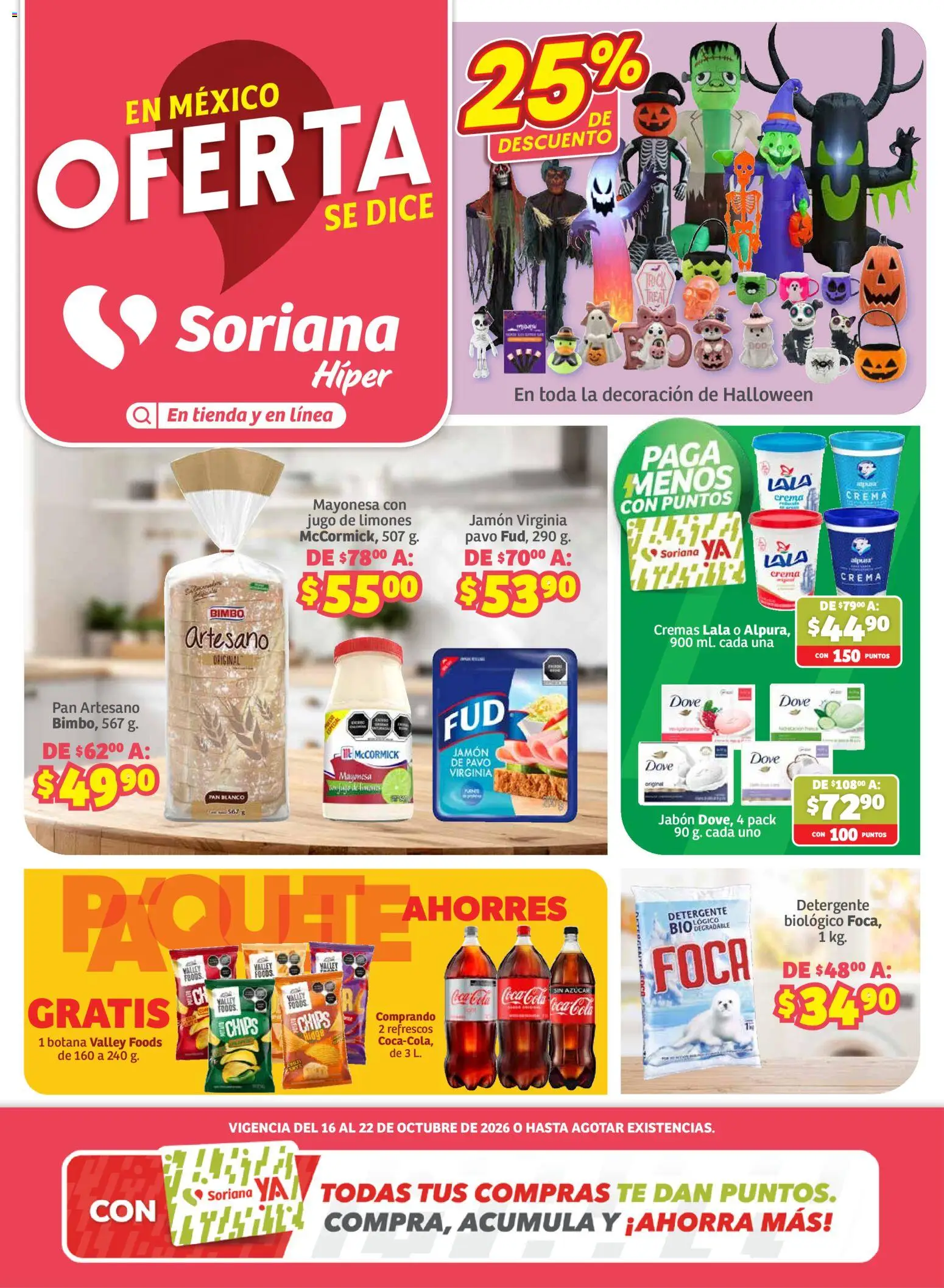 Soriana folleto Folleto in México