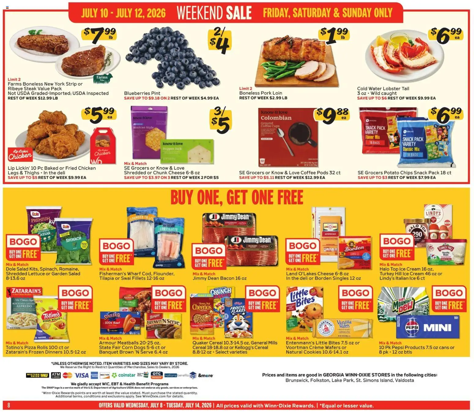 The new Winn Dixie flyer is now online. See all July offers on your mobile and save! | United States