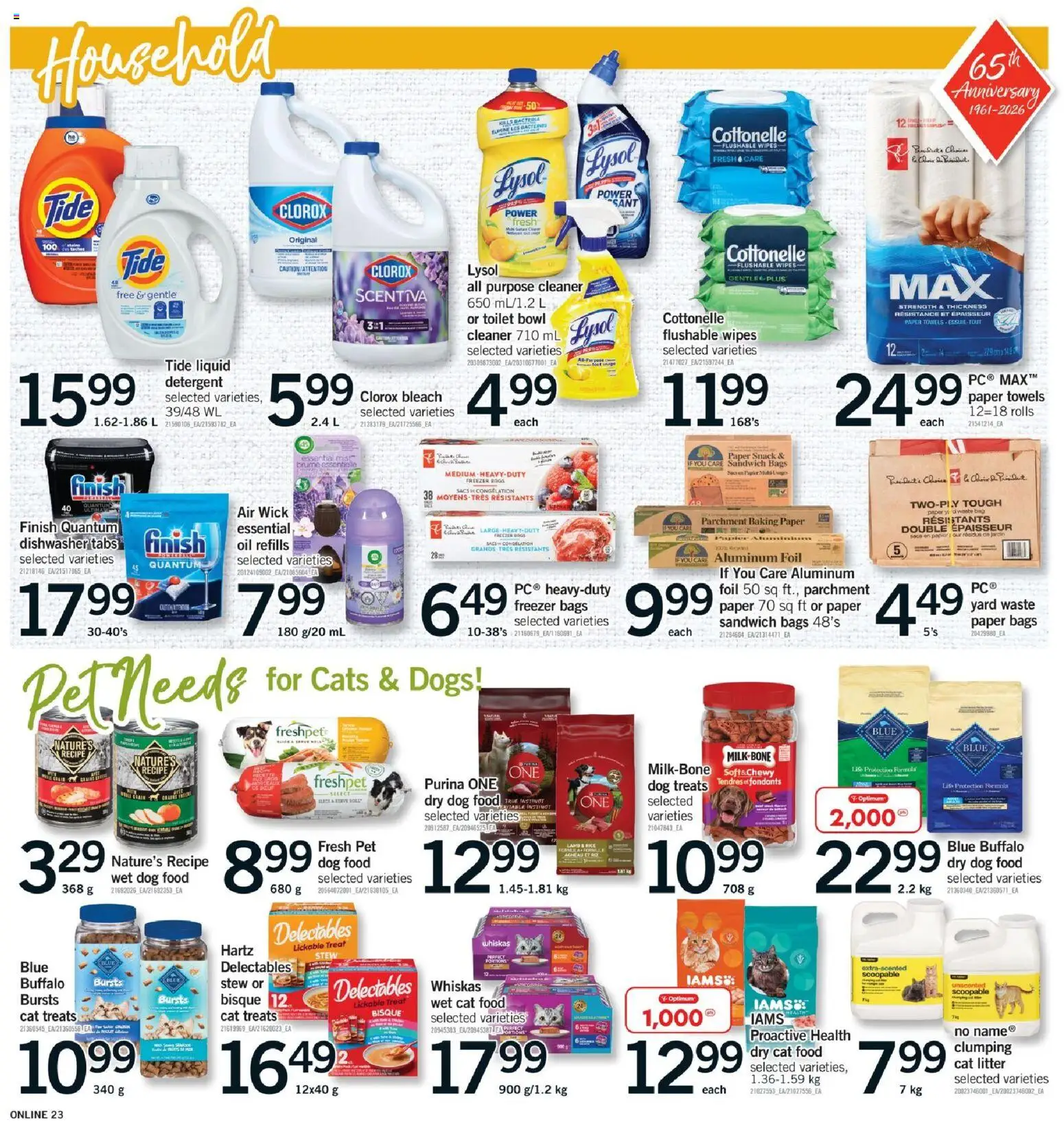 Fortinos weekly flyer / circulaire Flyer in Canada