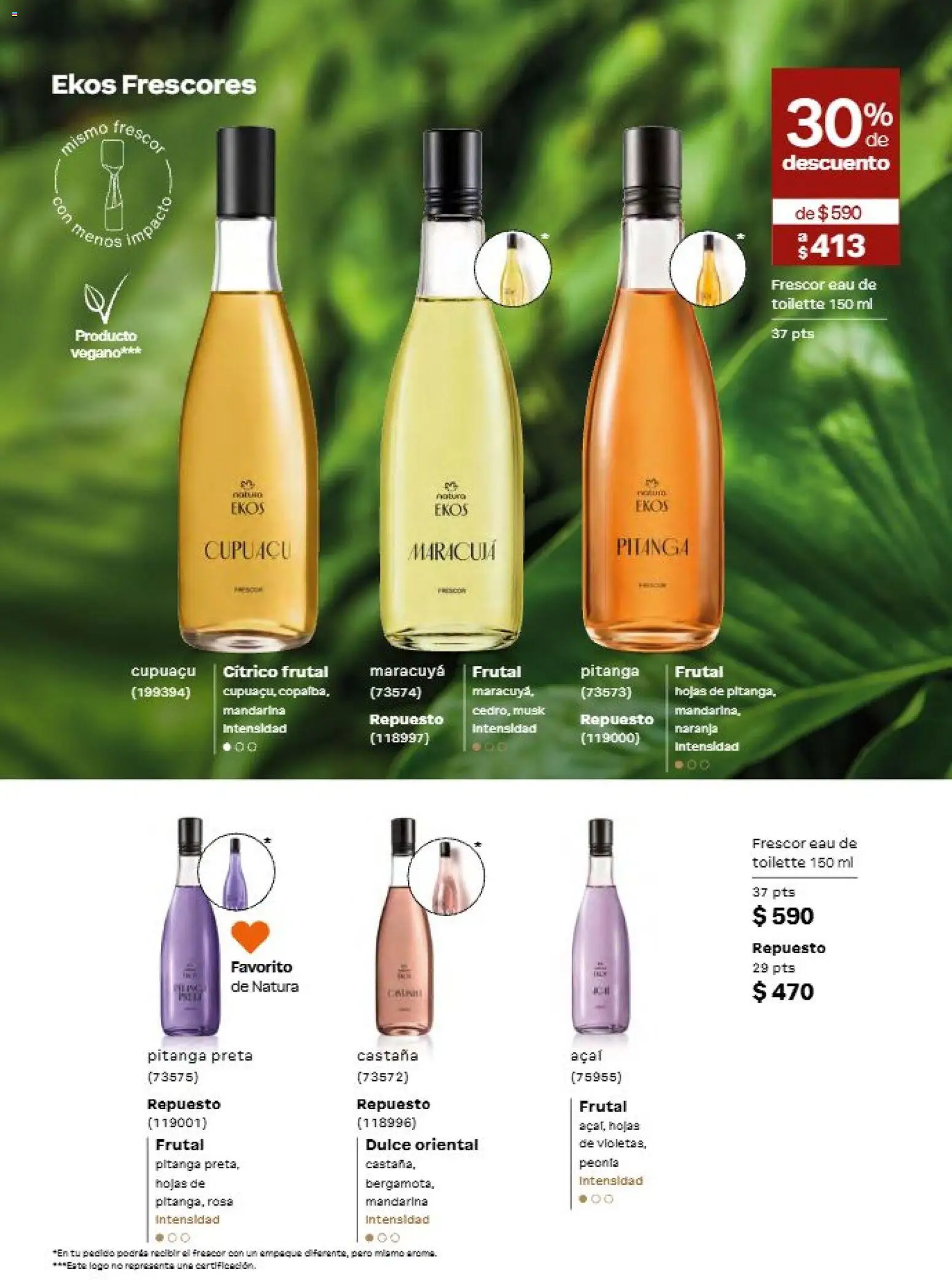 Natura campaña 14 2026 Folleto in México