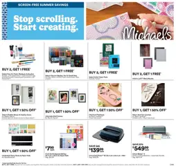 Michaels Michaels weekly flyer / circulaire