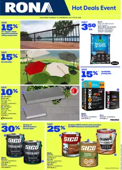 Rona Rona weekly flyer