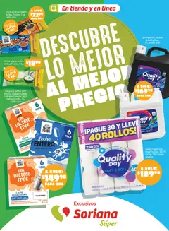 Soriana Soriana Descubre lo mejor al mejor precio Súper Nacional