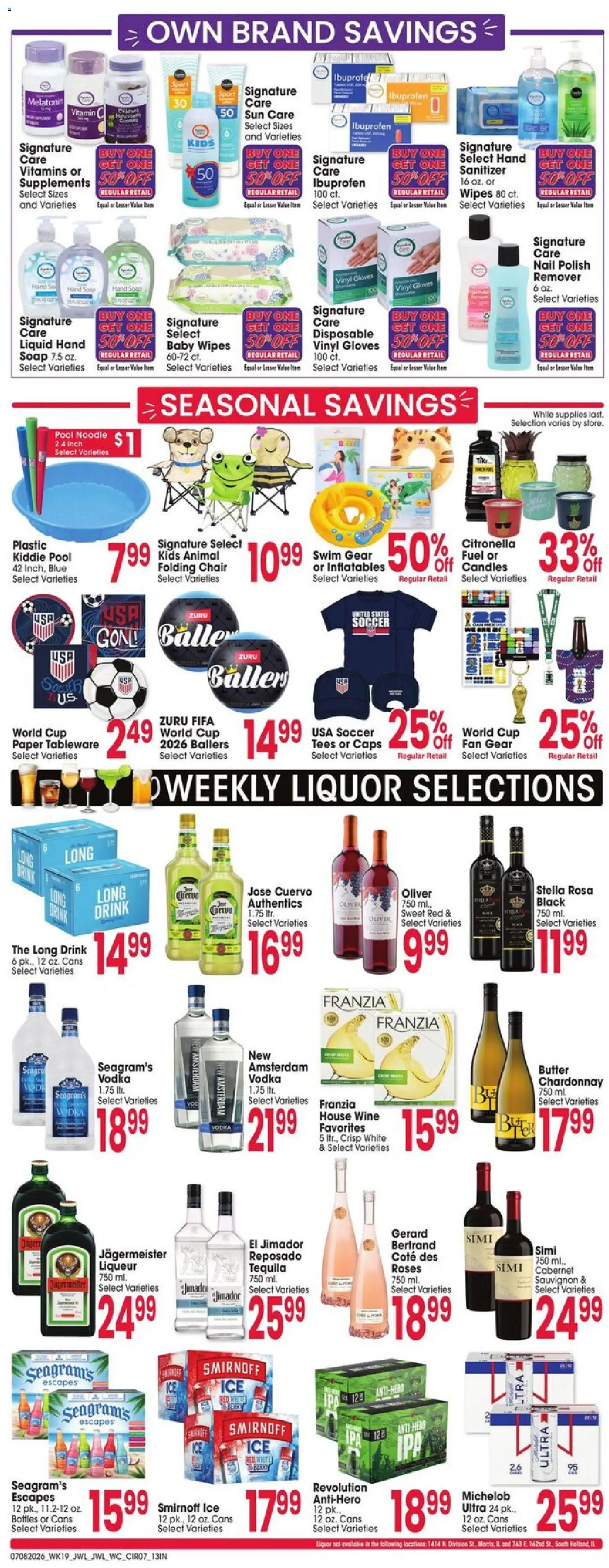 The new Jewel Osco flyer is now online. See all July offers on your mobile and save! | United States