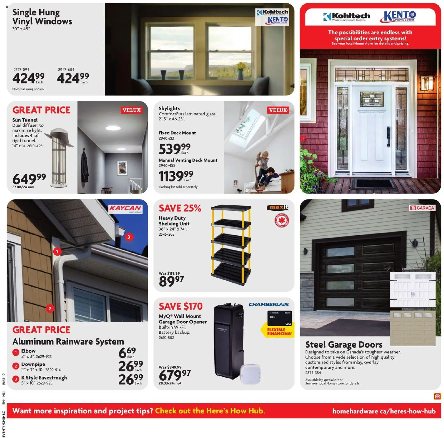 Home Hardware weekly flyer / circulaire Flyer in Canada