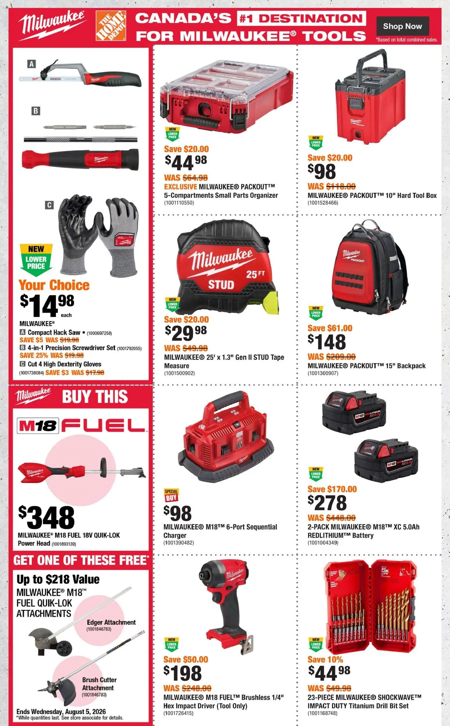 Home Depot Flyer from Jul 9, 2026 - Unlock Huge Savings | Canada