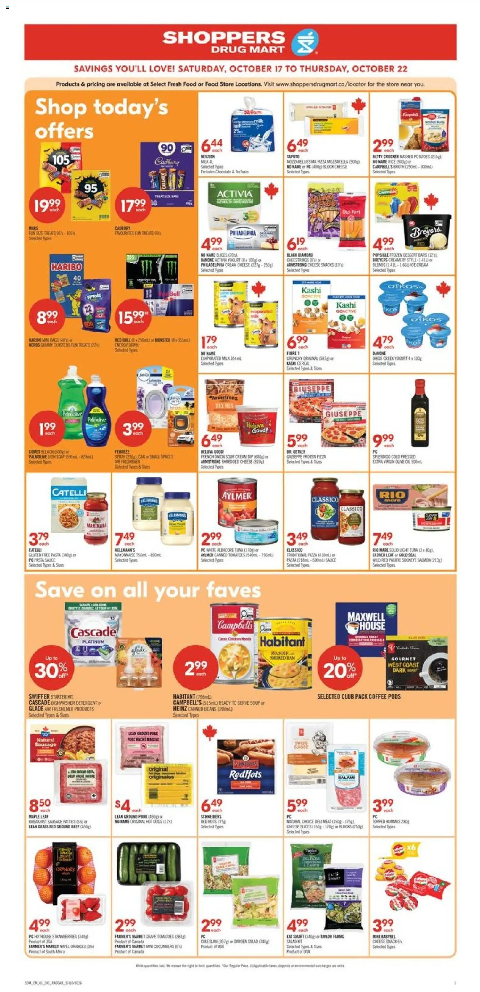 Shoppers weekly flyer / circulaire Flyer in Canada