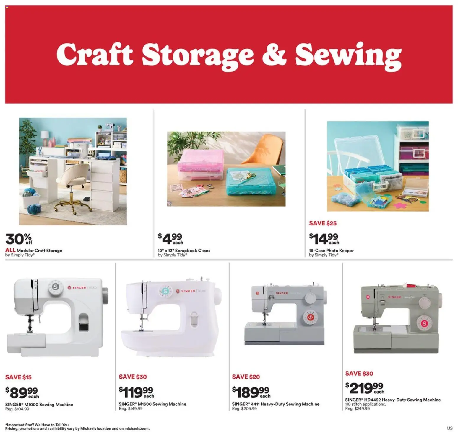 Michaels weekly flyer / circulaire Flyer in Canada