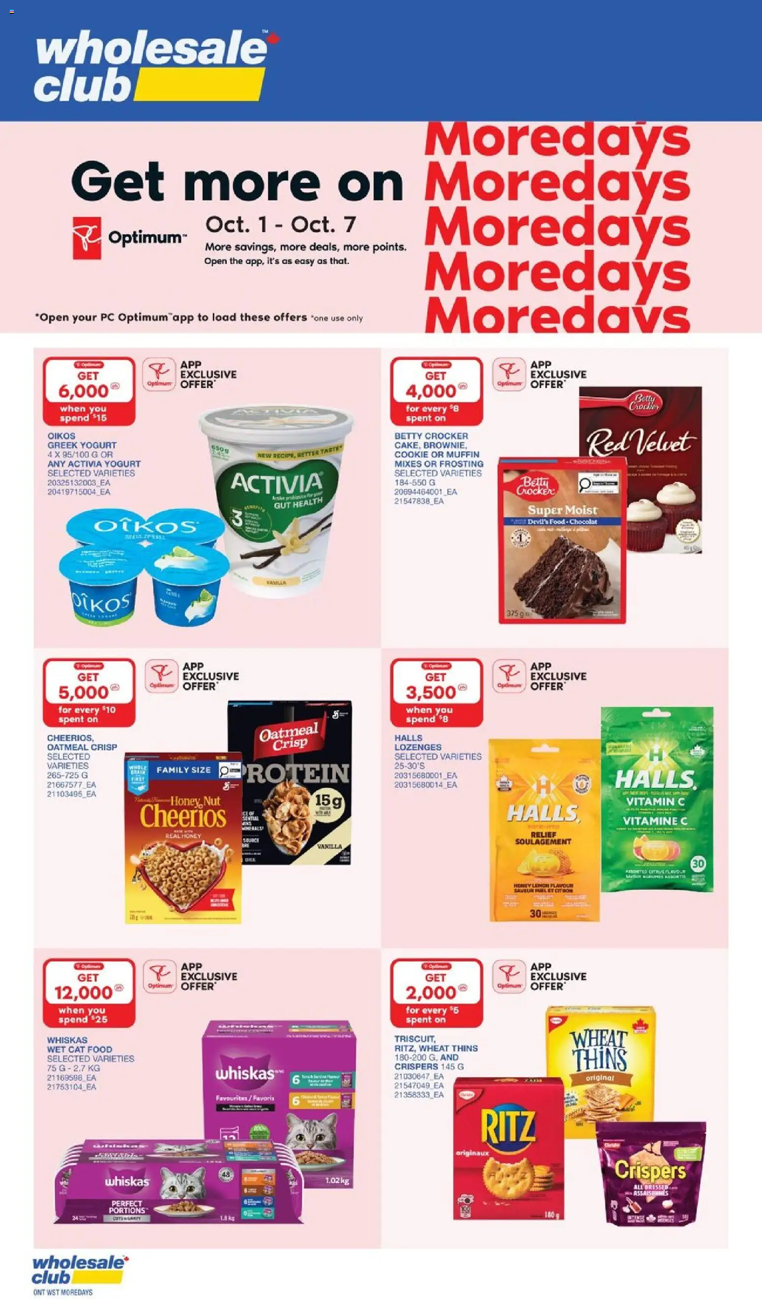 Wholesale Club weekly flyer / circulaire Flyer in Canada