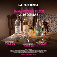 La-europea La Europea catálogo Día Nacional del Mezcal