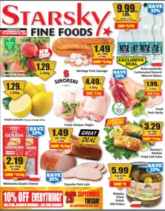 Starsky Starsky weekly flyer / circulaire