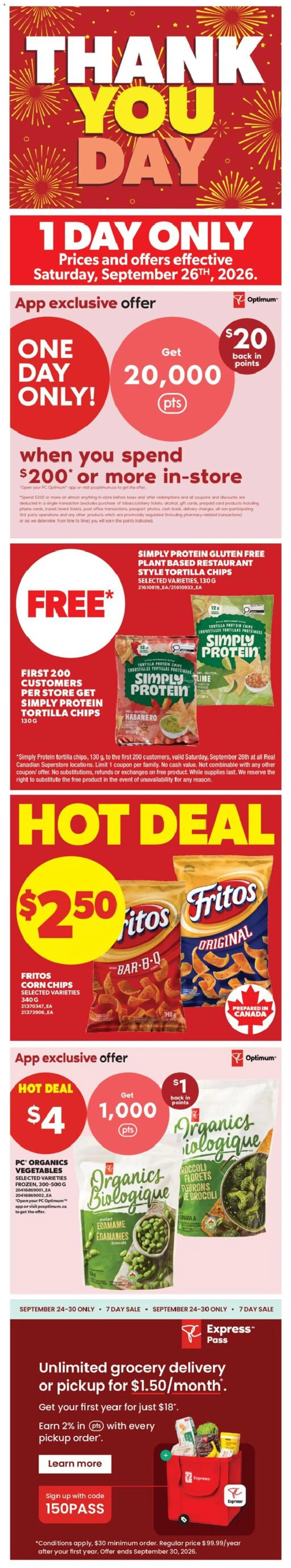 Real Canadian Superstore weekly flyer / circulaire Flyer in Canada