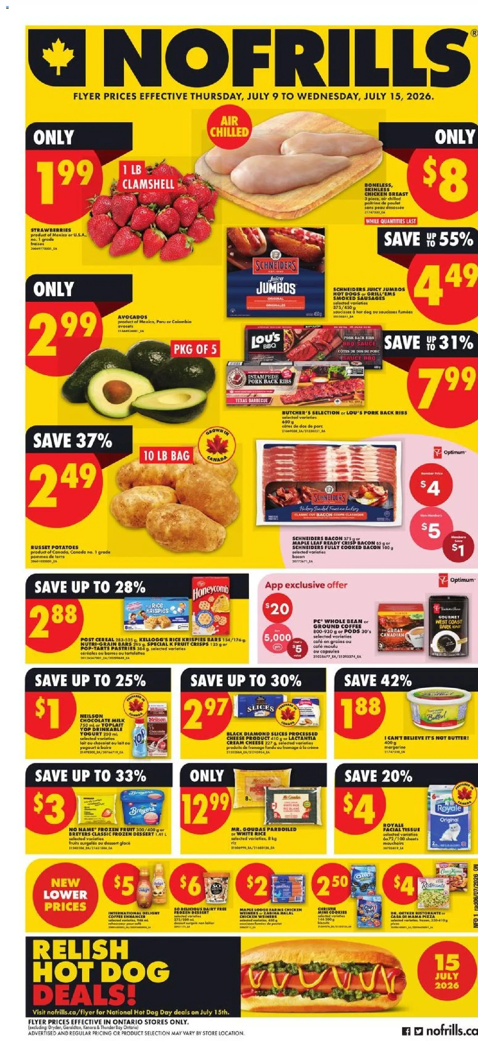 No Frills Flyer from Jul 9, 2026 - Unlock Huge Savings | Canada
