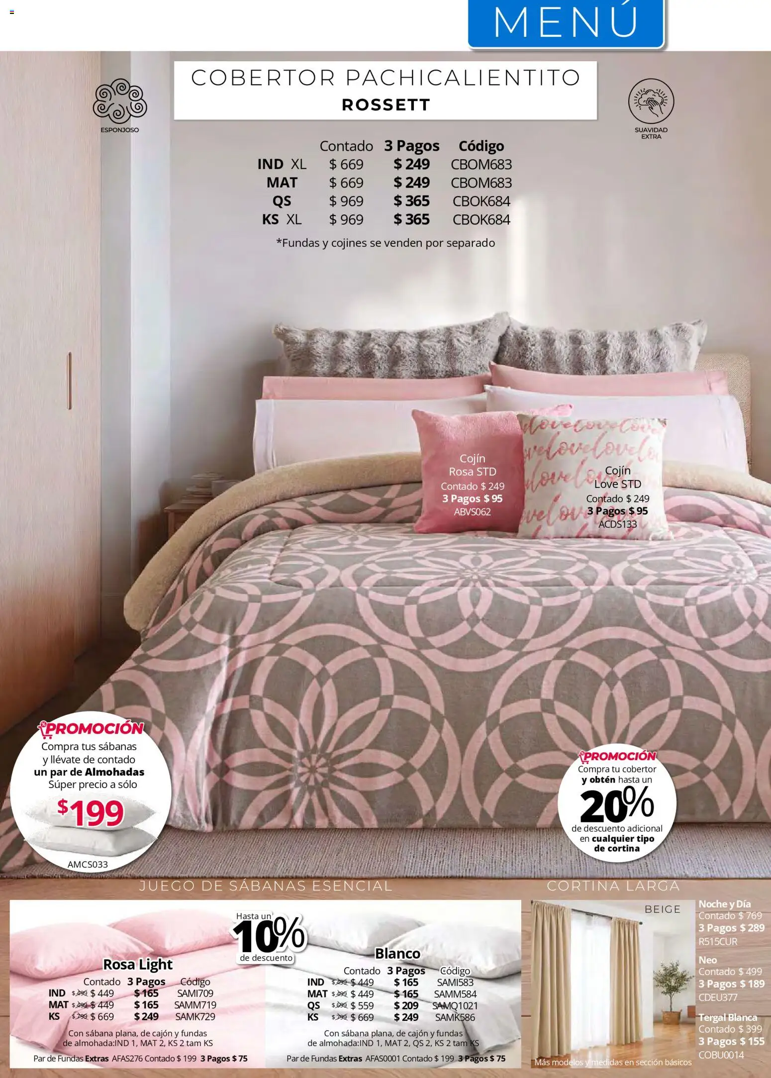 ¡El último » catálogo de Colchas Concord para Julio « está aquí! Descubre las SUPER OFERTAS. | México