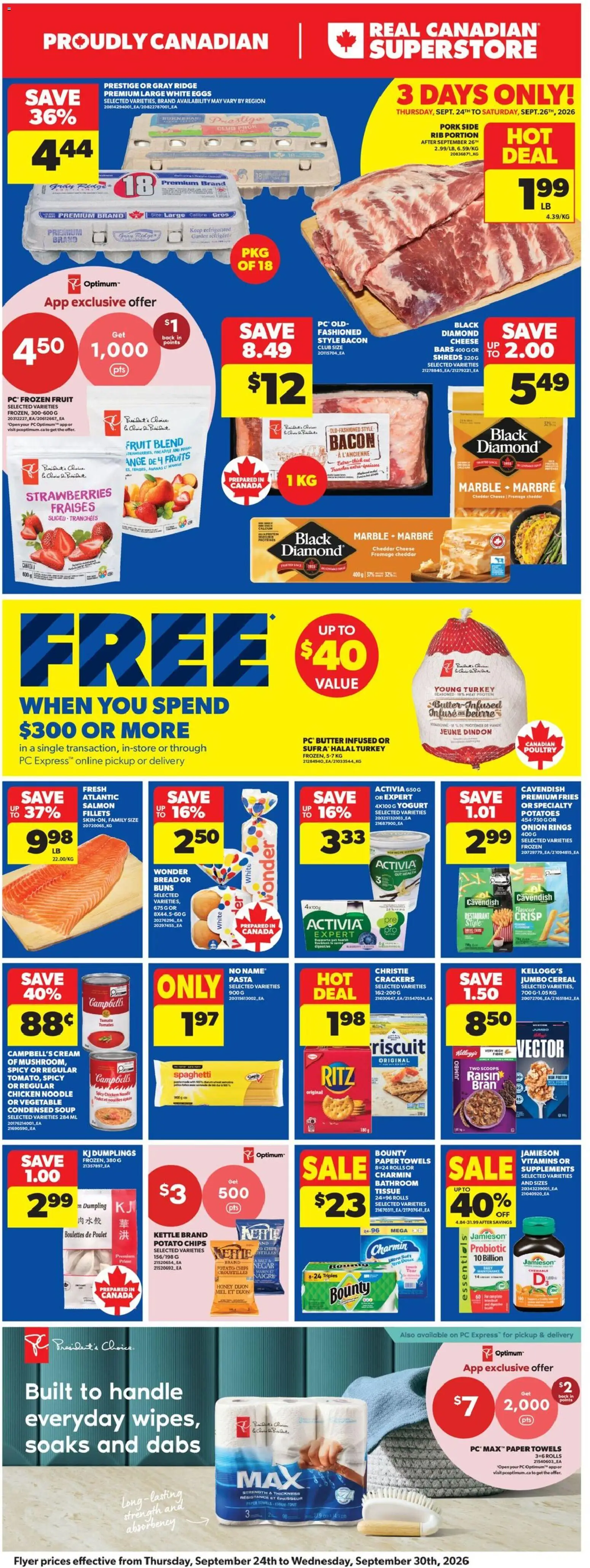 Real Canadian Superstore weekly flyer / circulaire Flyer in Canada