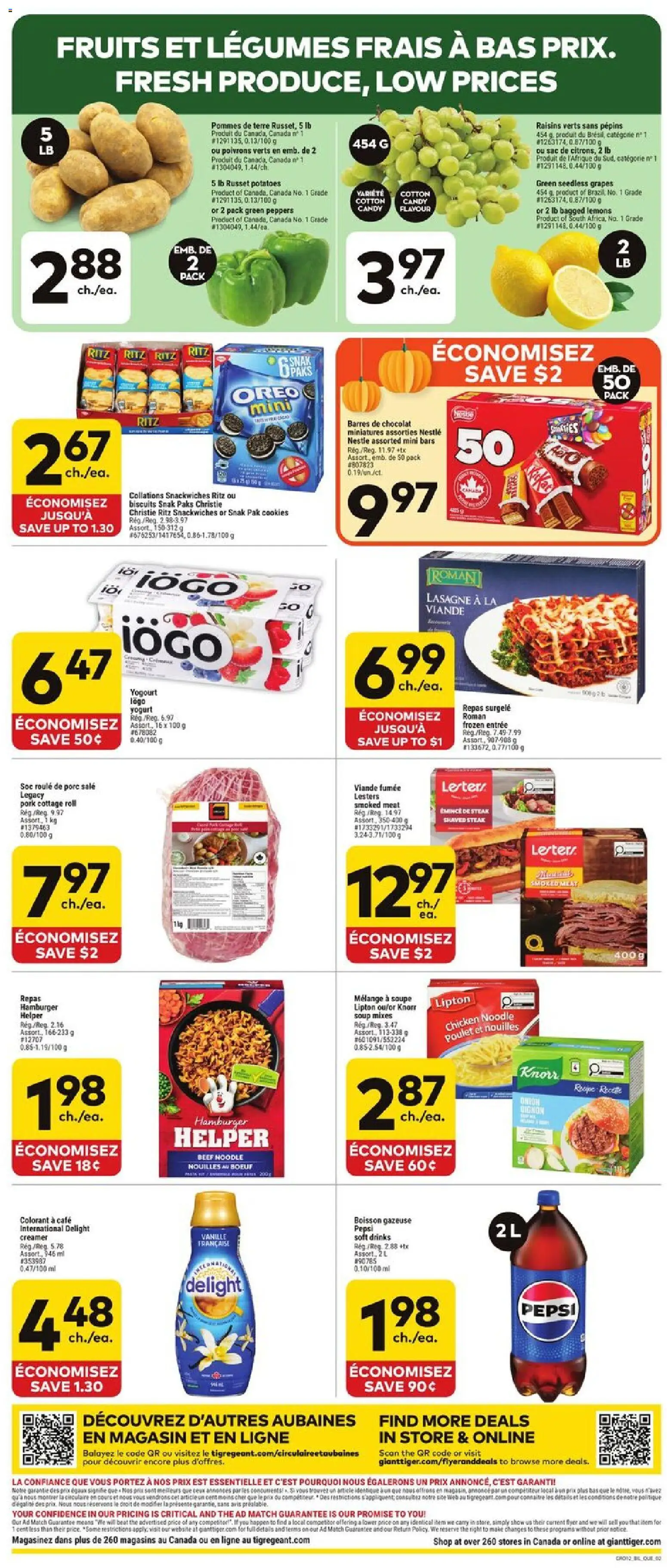 Giant Tiger weekly flyer / circulaire Flyer in Canada