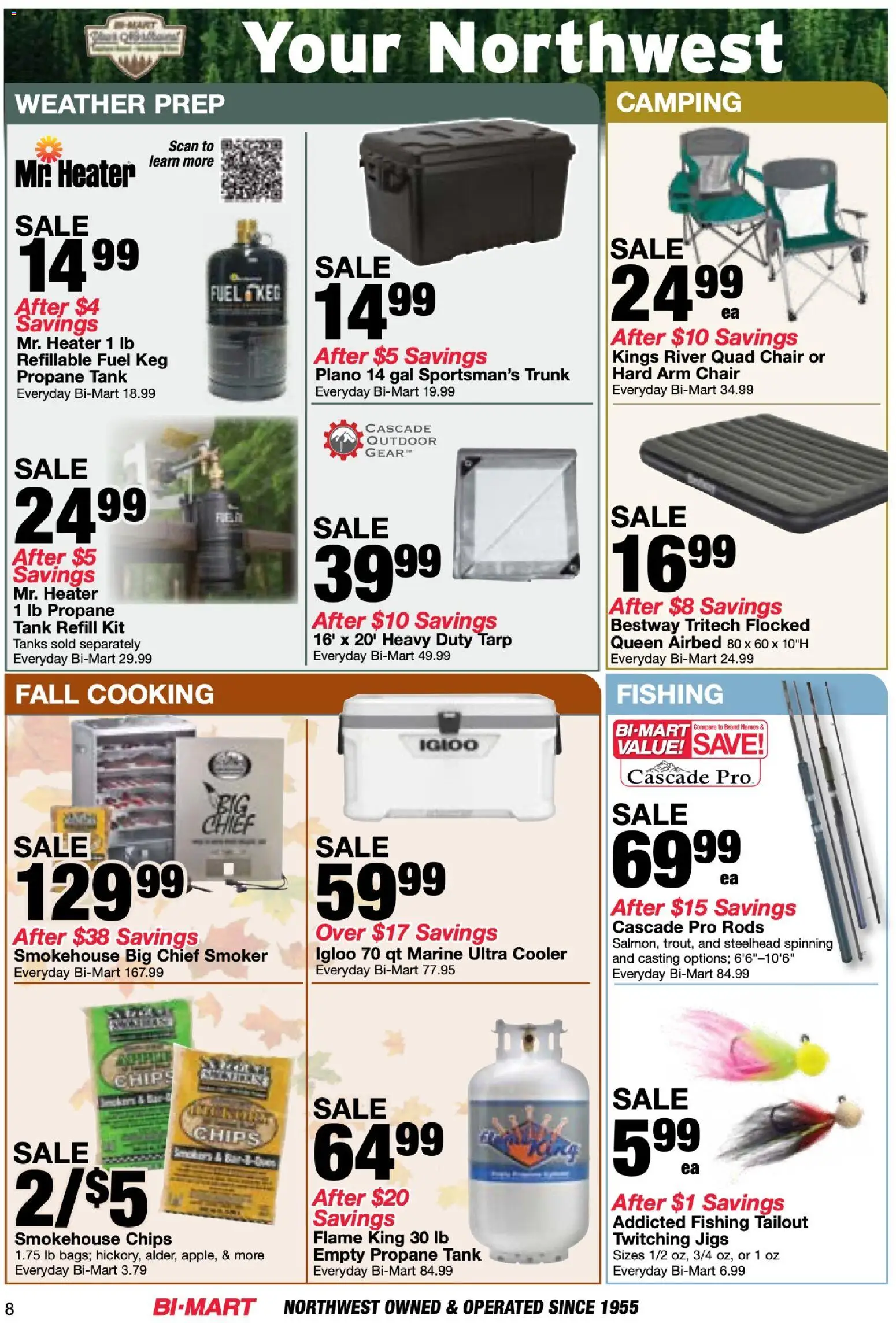 Bi-Mart Membership Savings Book Weekly Ad in United States