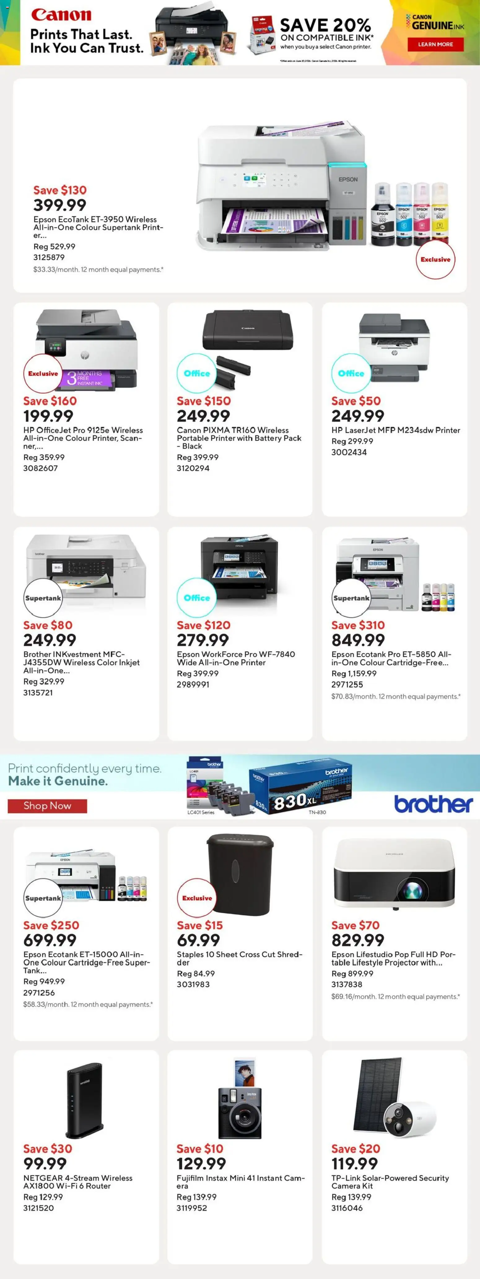 Staples Flyer from Jul 10, 2026 - Unlock Huge Savings | Canada