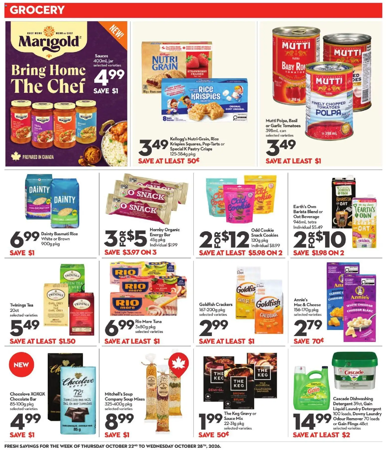 Longo`s weekly flyer / circulaire Flyer in Canada