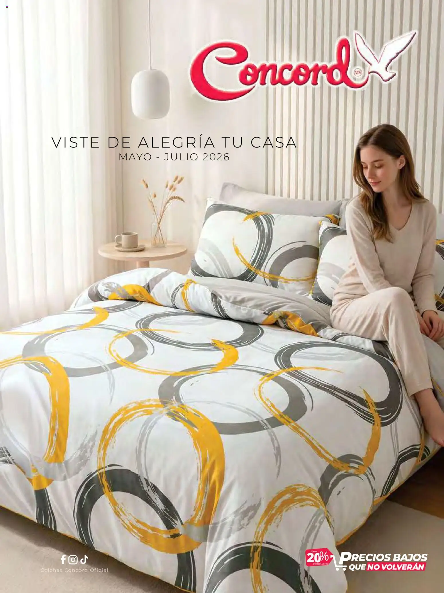 ¡El último » catálogo de Colchas Concord para Julio « está aquí! Descubre las SUPER OFERTAS. | México
