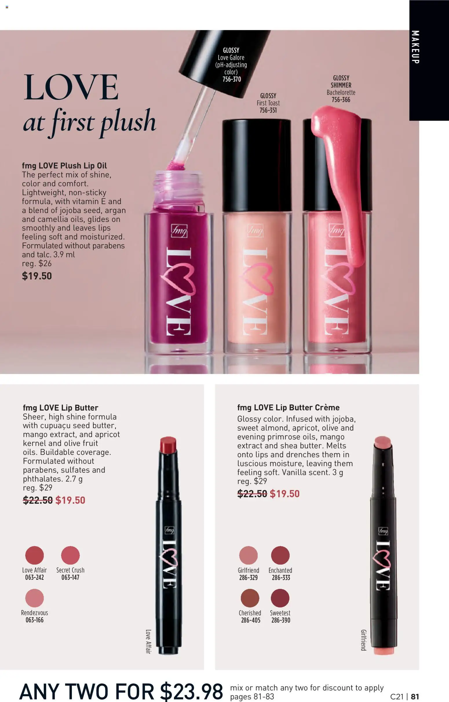 Avon - Brochure Campaign Flyer in Canada