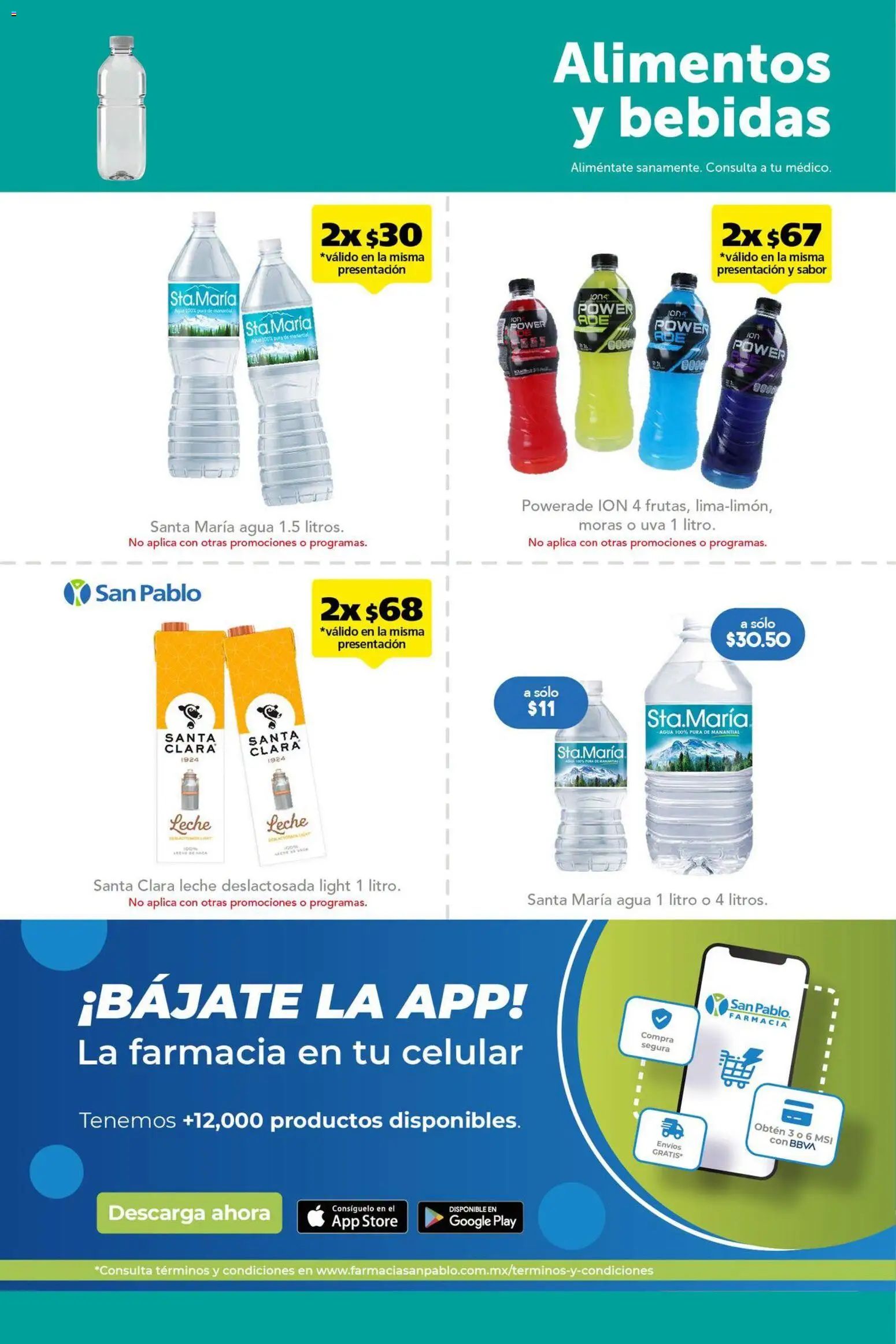 Farmacia San Pablo catálogo Folleto in México