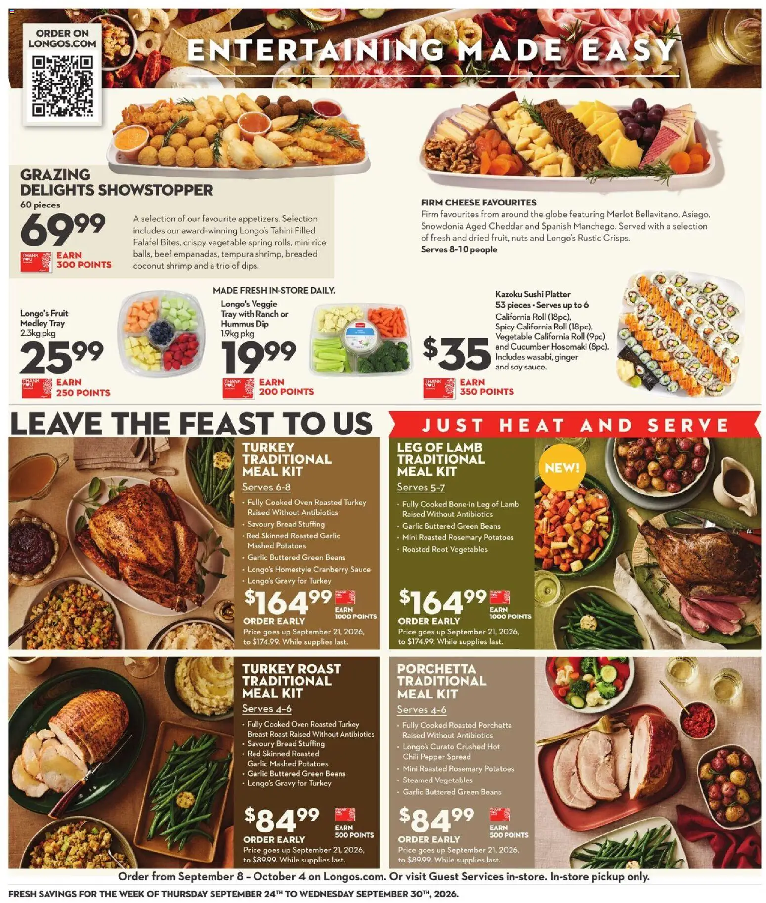Longo`s weekly flyer / circulaire Flyer in Canada