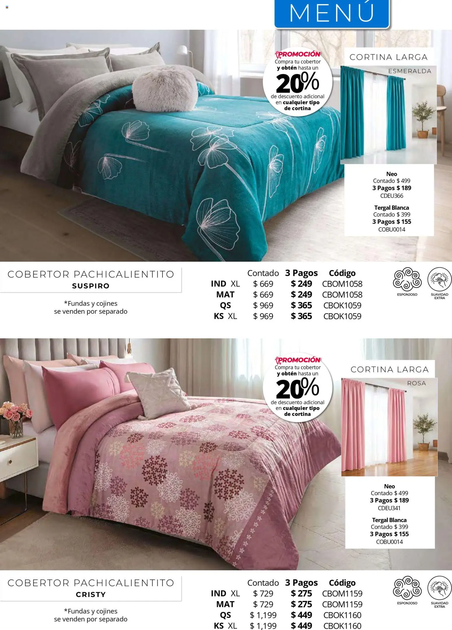 ¡El último » catálogo de Colchas Concord para Julio « está aquí! Descubre las SUPER OFERTAS. | México