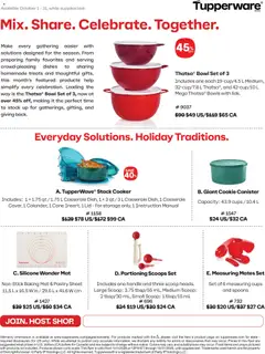 Tupperware Tupperware weekly flyer