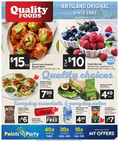 Quality-foods Quality Foods weekly flyer / circulaire