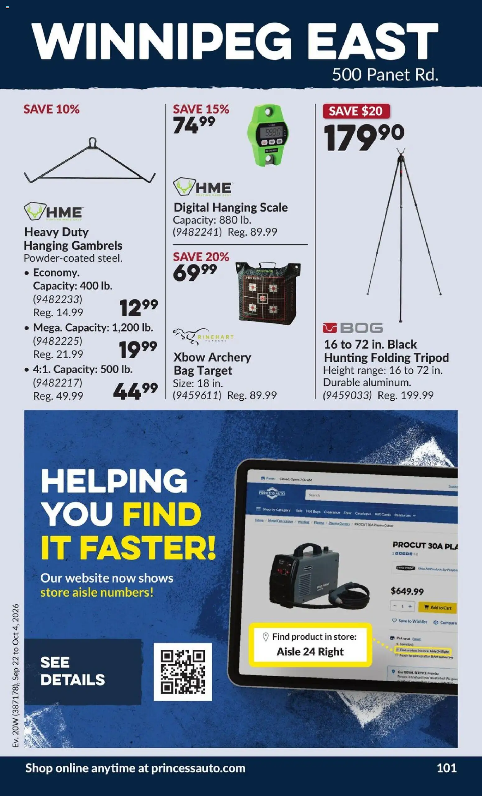 Princess Auto flyer - 2 Week Sale! Flyer in Canada