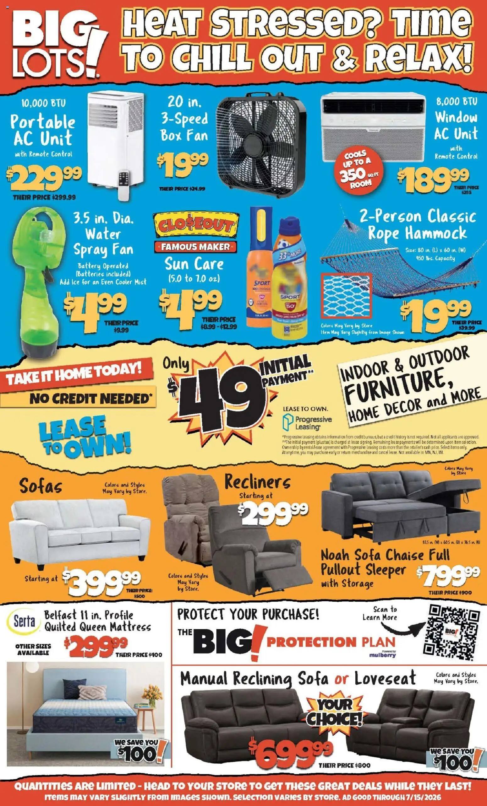The new Big Lots flyer is now online. See all July offers on your mobile and save! | United States