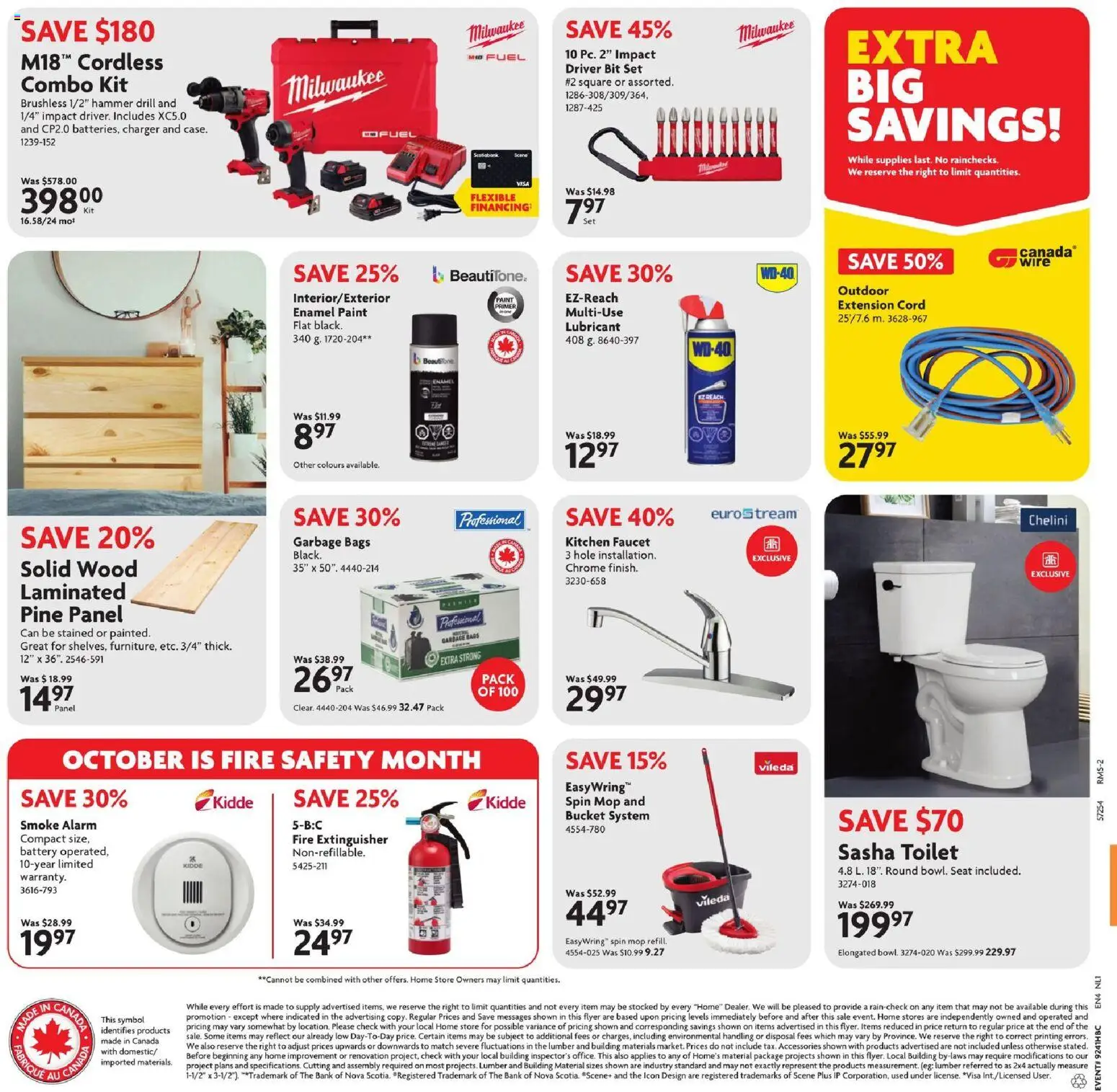 Home Hardware weekly flyer / circulaire Flyer in Canada