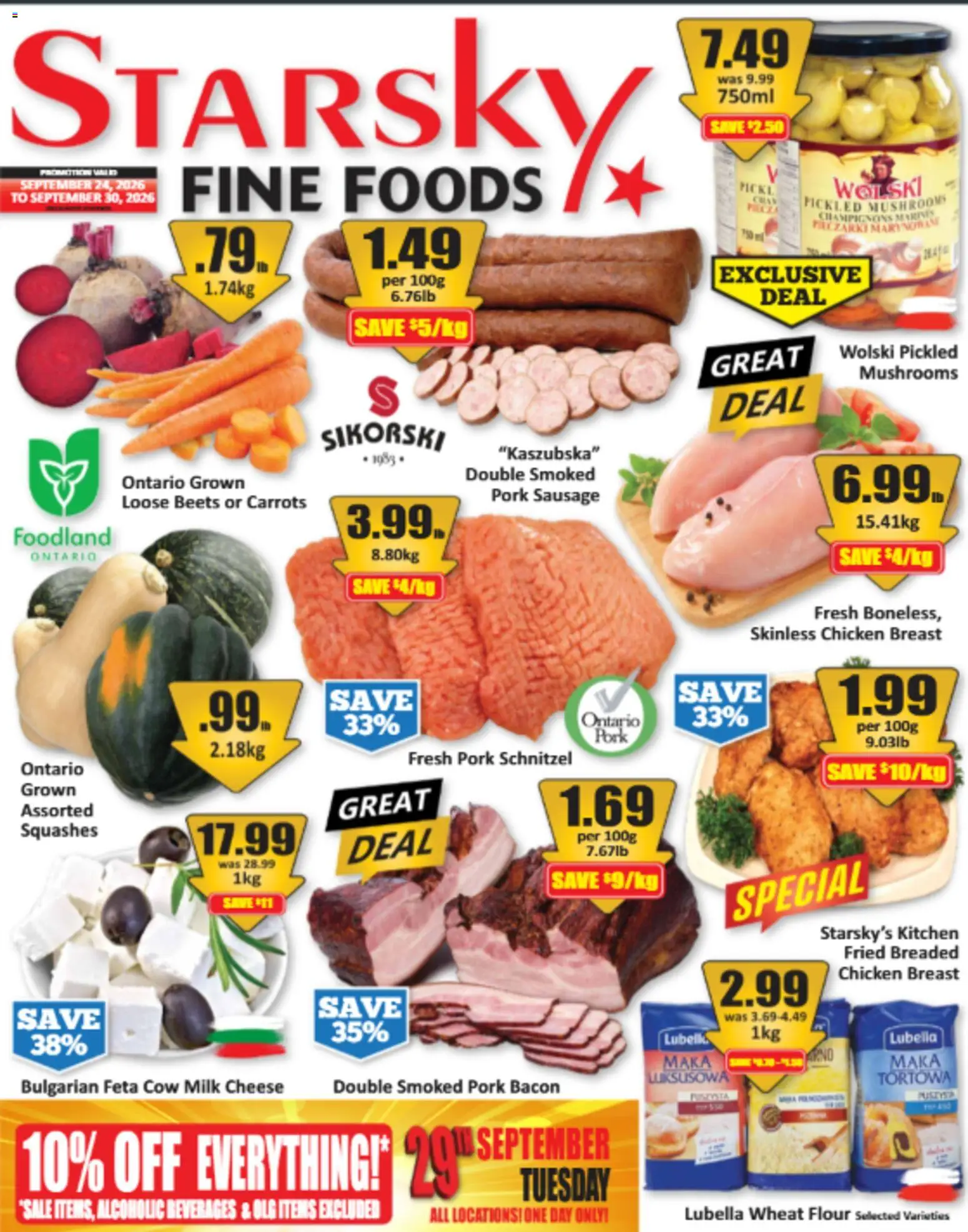 Starsky weekly flyer / circulaire Flyer in Canada