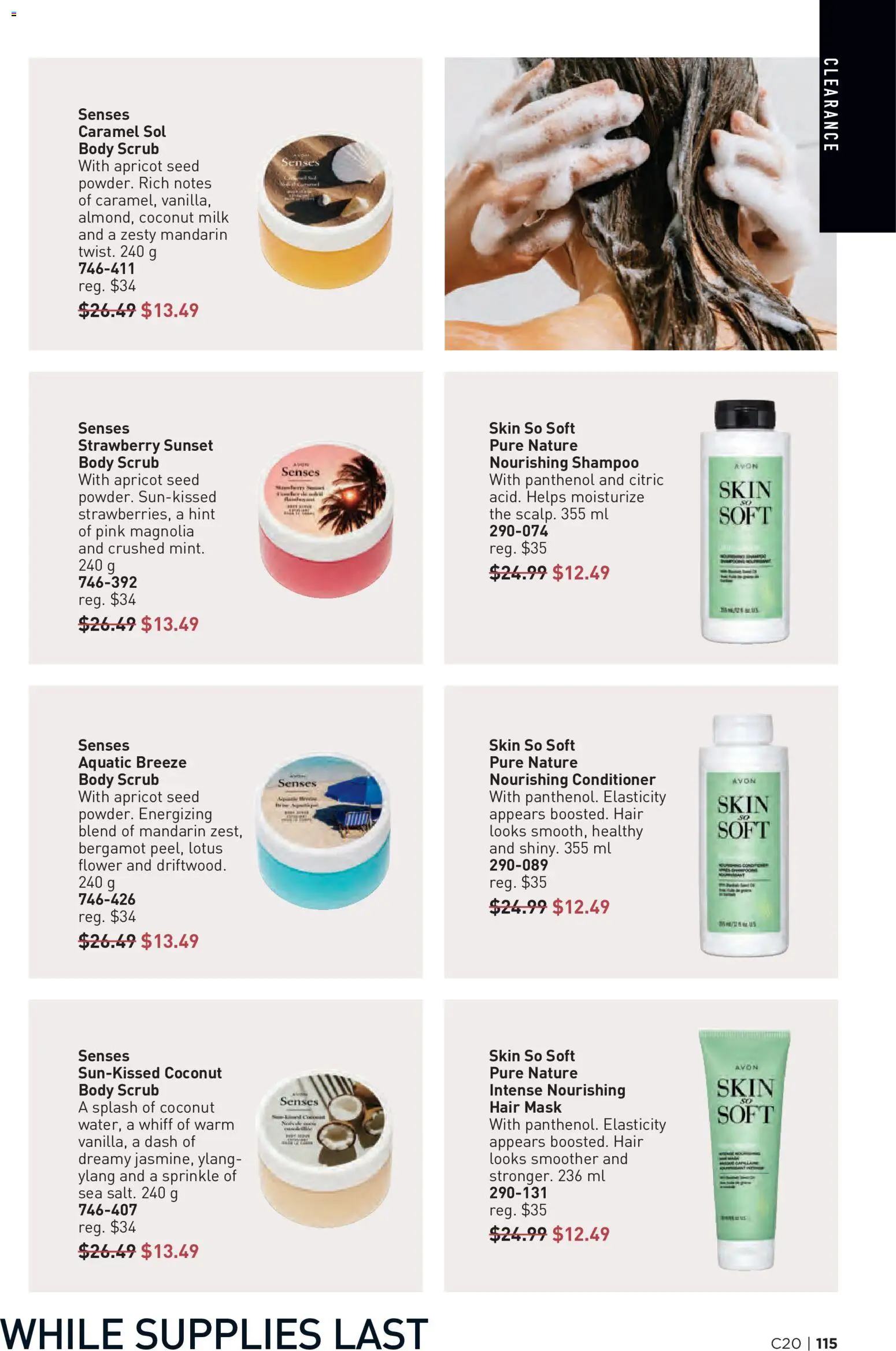 Avon - Brochure Campaign Flyer in Canada