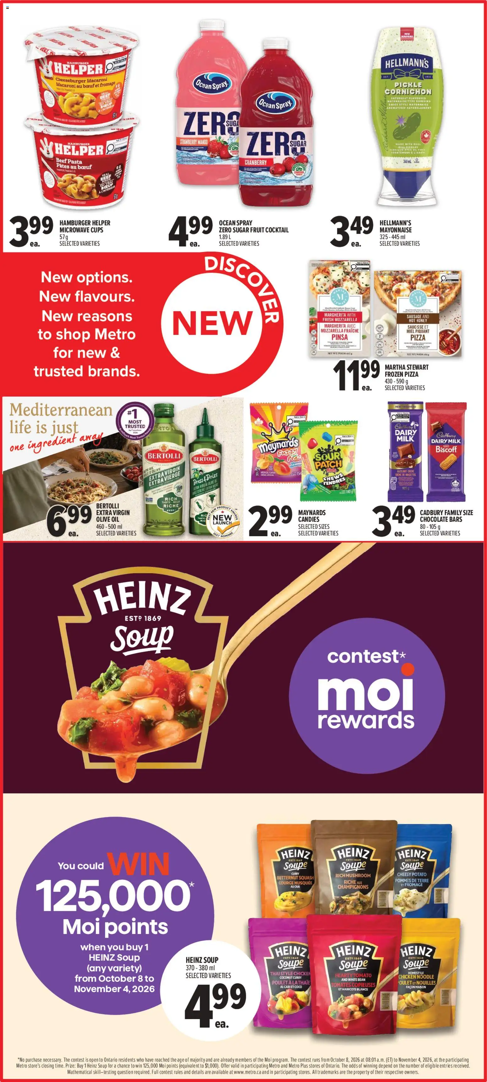 Metro weekly flyer / circulaire Flyer in Canada