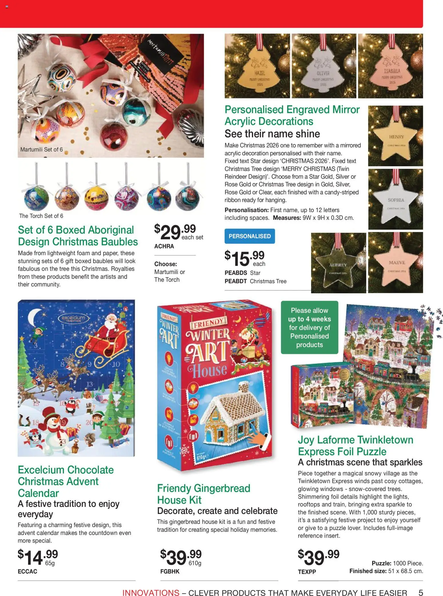 Innovations catalogue Catalogue in Australia