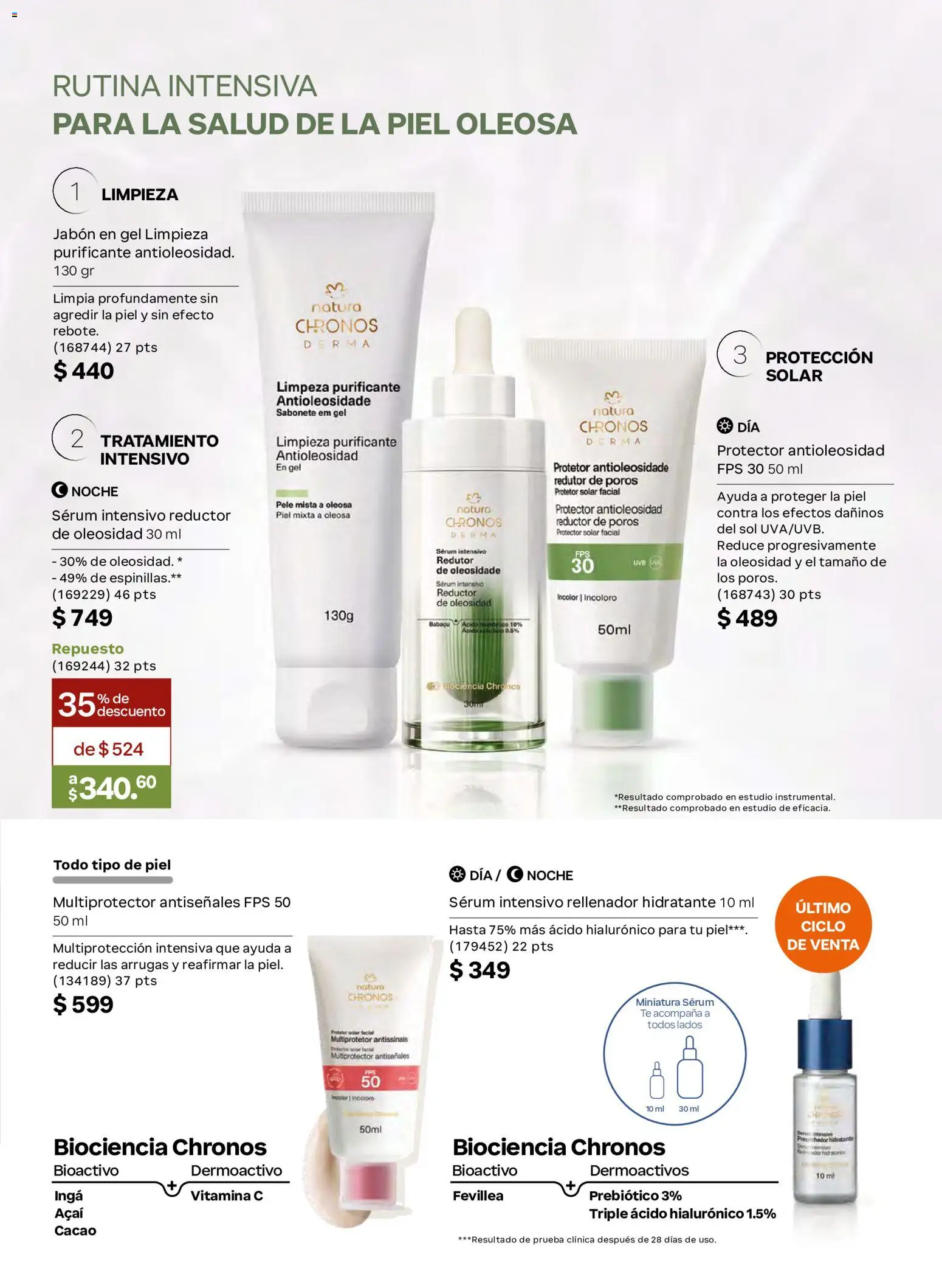 Natura campaña 17 2026 Folleto in México