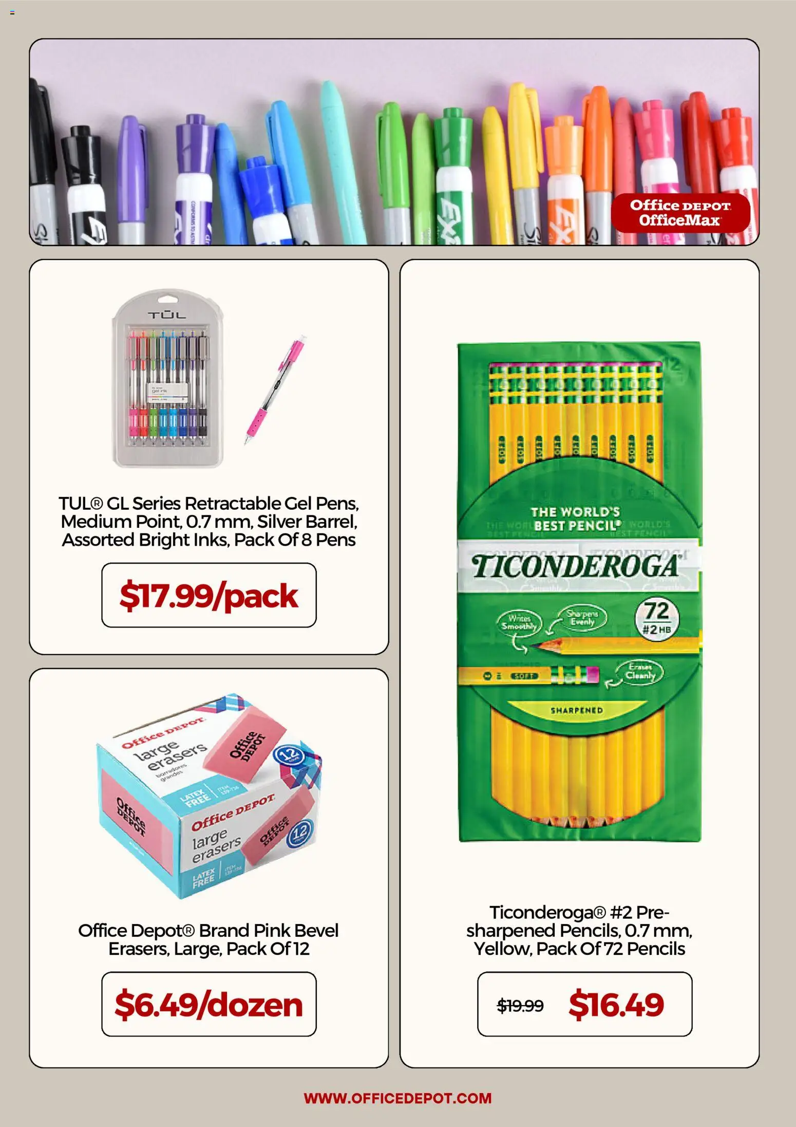 The new Office Depot flyer is now online. See all July offers on your mobile and save! | United States