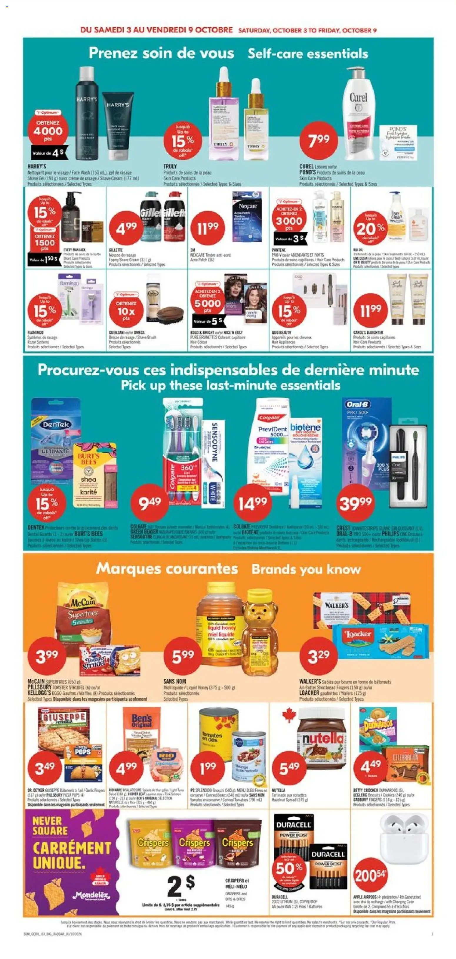 Pharmaprix weekly flyer / circulaire Flyer in Canada