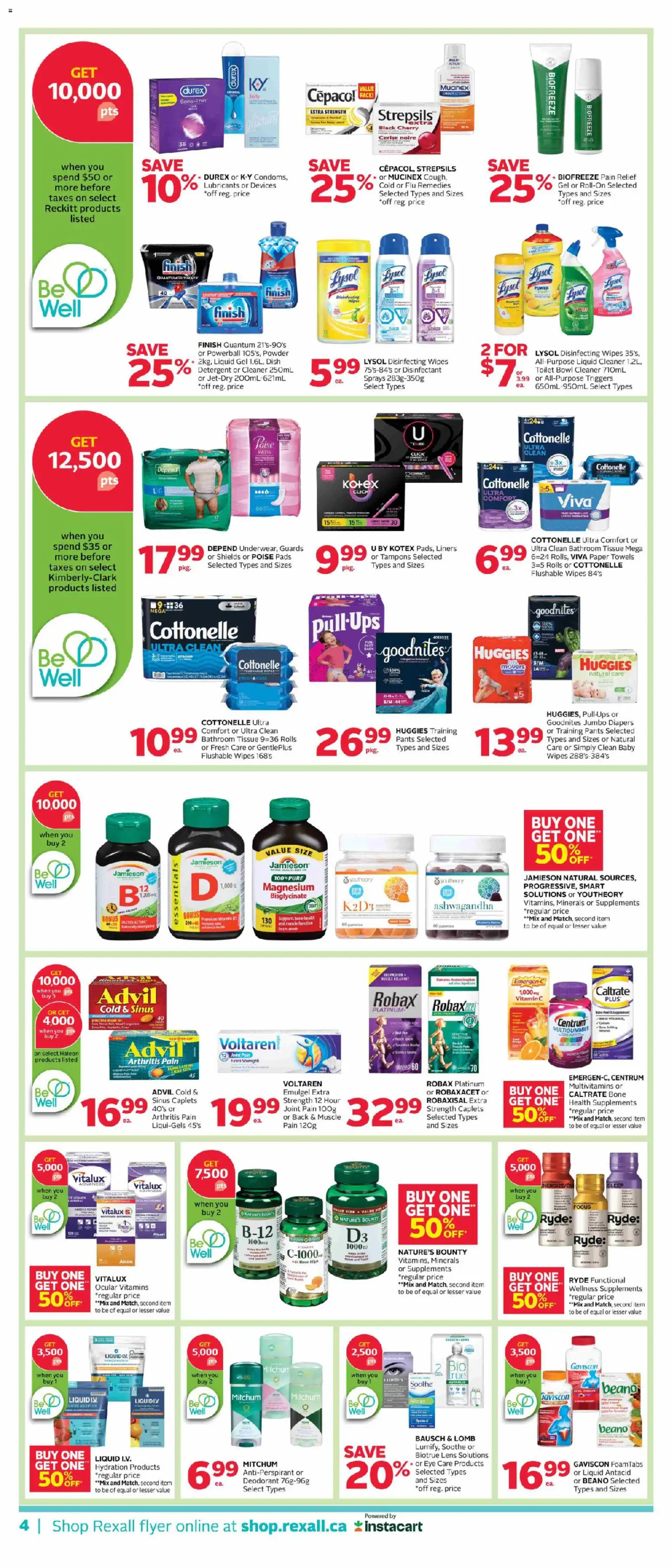 Rexall weekly flyer / circulaire Flyer in Canada