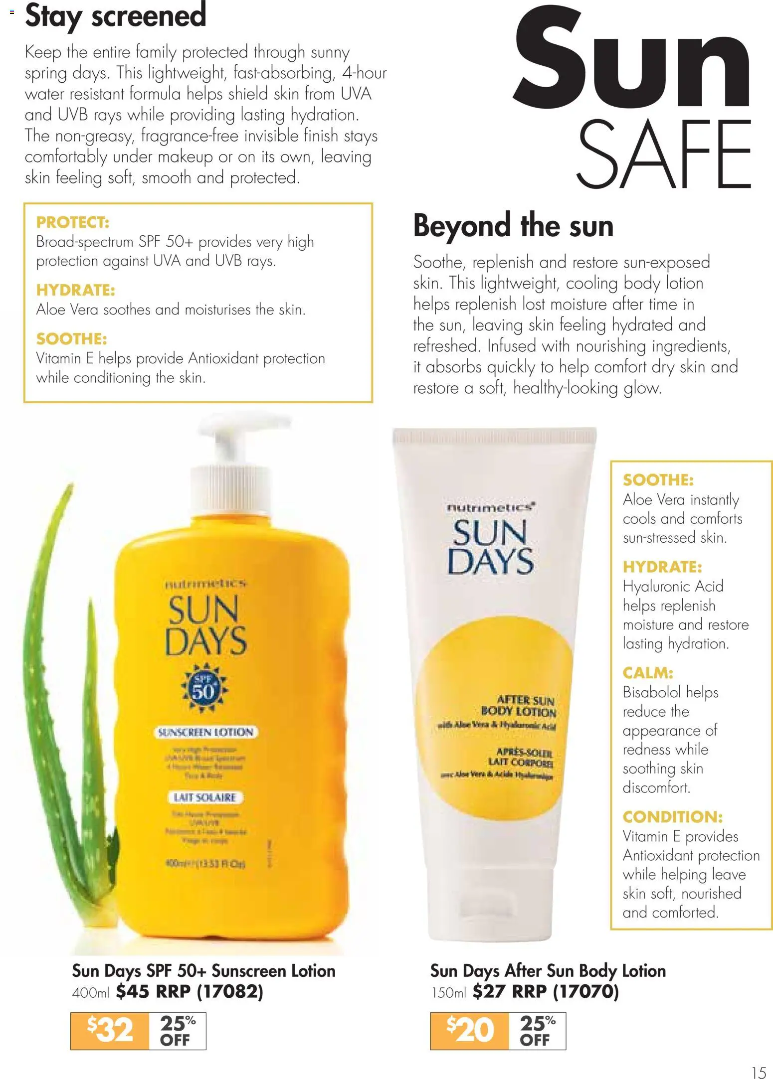 Nutrimetics 58 Years of Nutri-Glow Catalogue in Australia