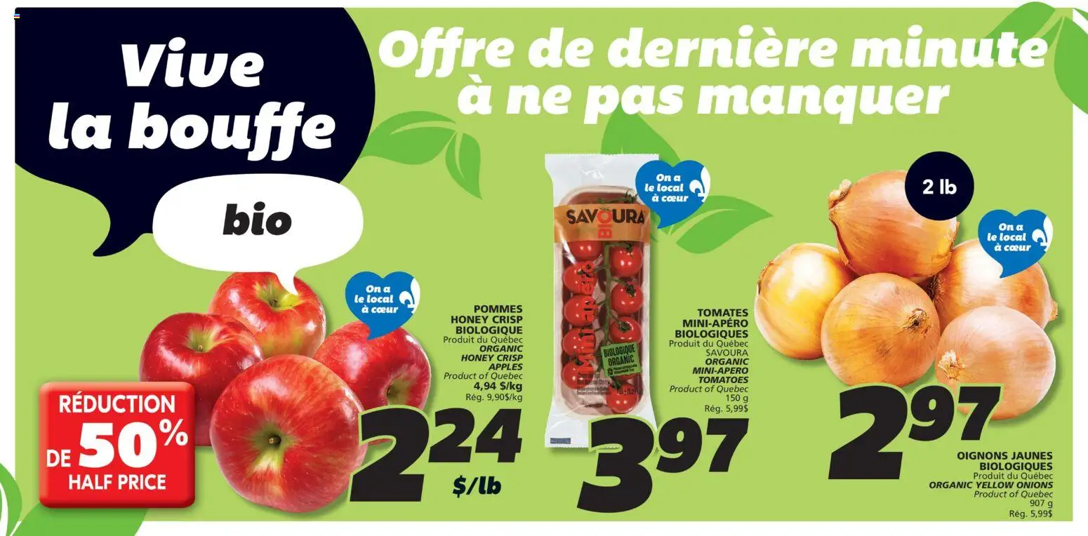 IGA weekly flyer / circulaire Flyer in Canada