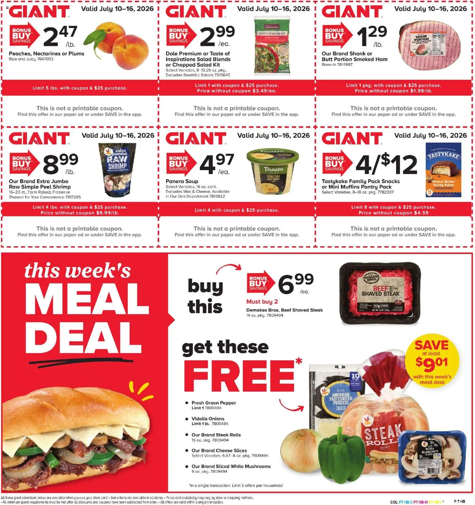 The new Giant flyer is now online. See all July offers on your mobile and save! | United States