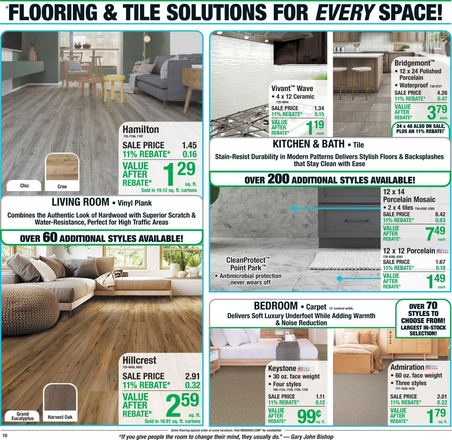 Menards Weekly Ad Weekly Ad in United States