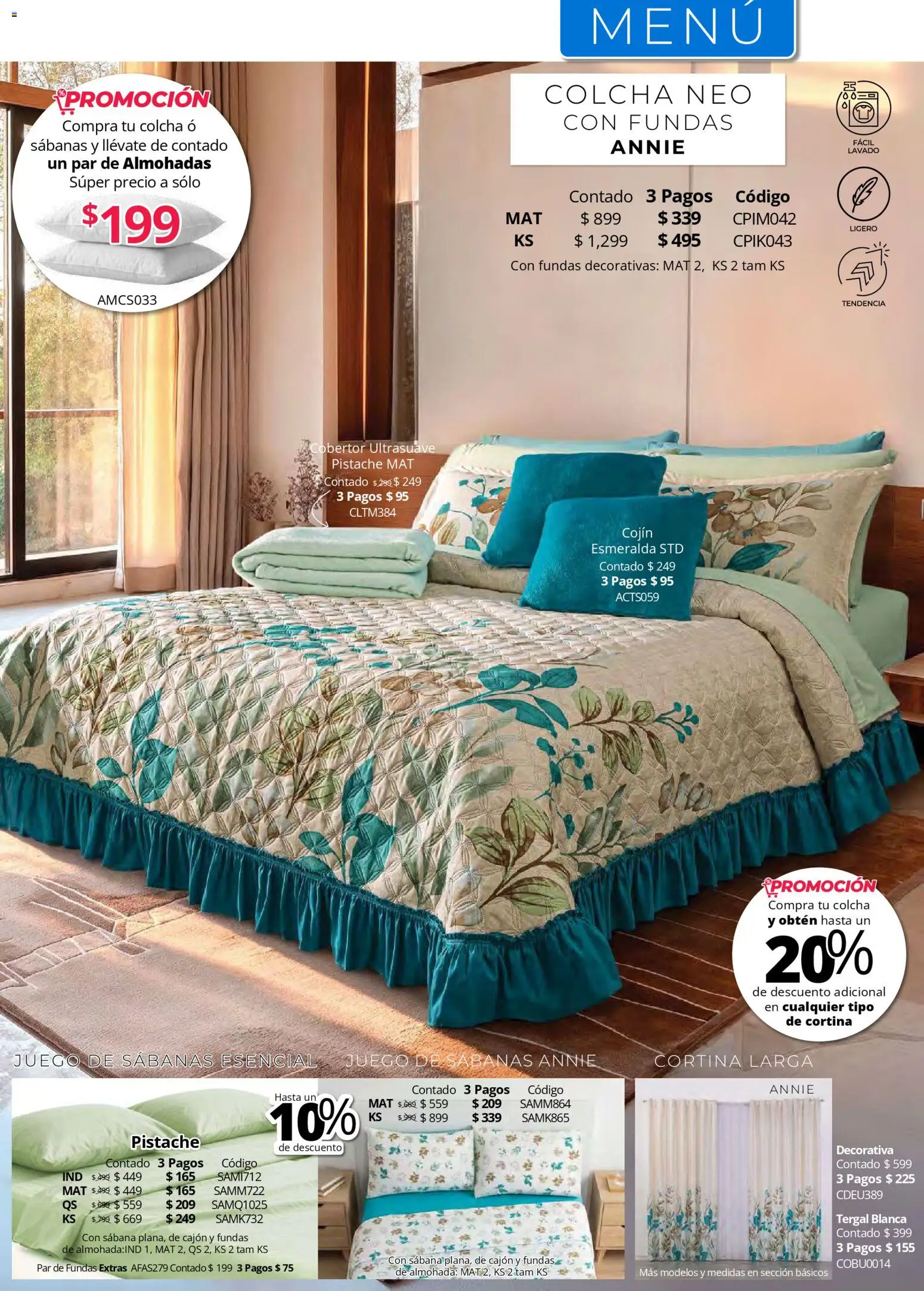 ¡El último » catálogo de Colchas Concord para Julio « está aquí! Descubre las SUPER OFERTAS. | México