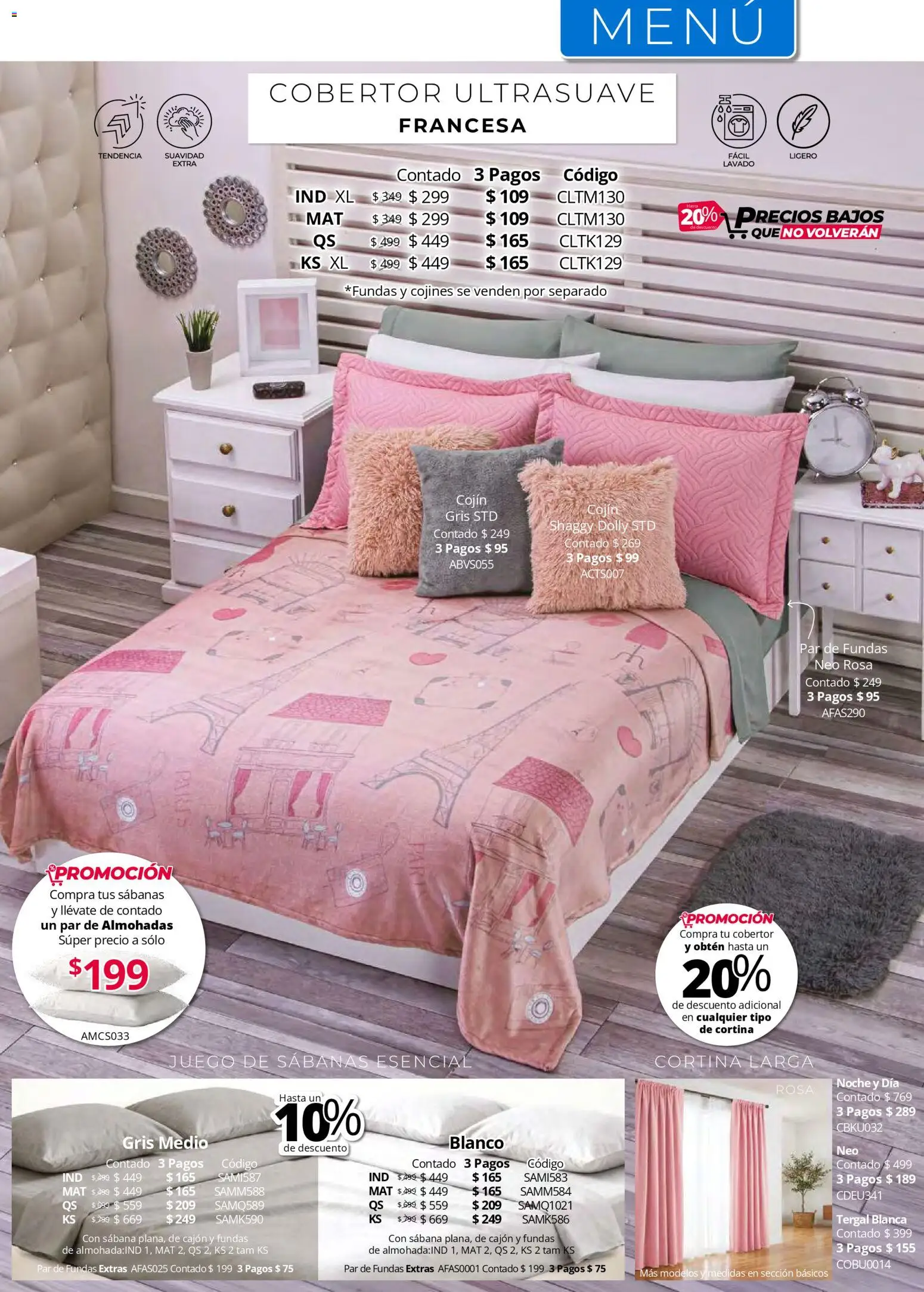 ¡El último » catálogo de Colchas Concord para Julio « está aquí! Descubre las SUPER OFERTAS. | México