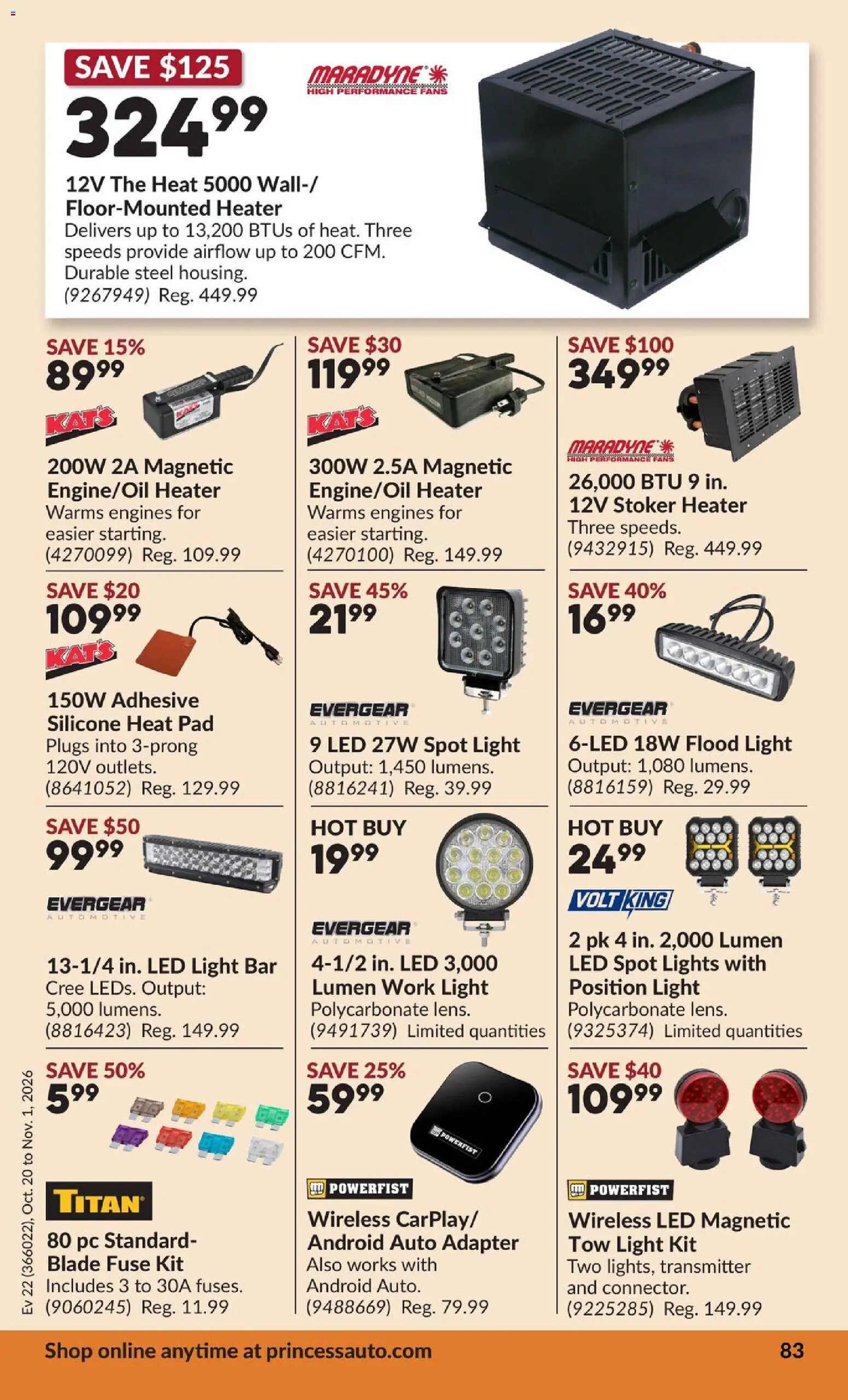 Princess Auto flyer - 2 Week Sale! Flyer in Canada