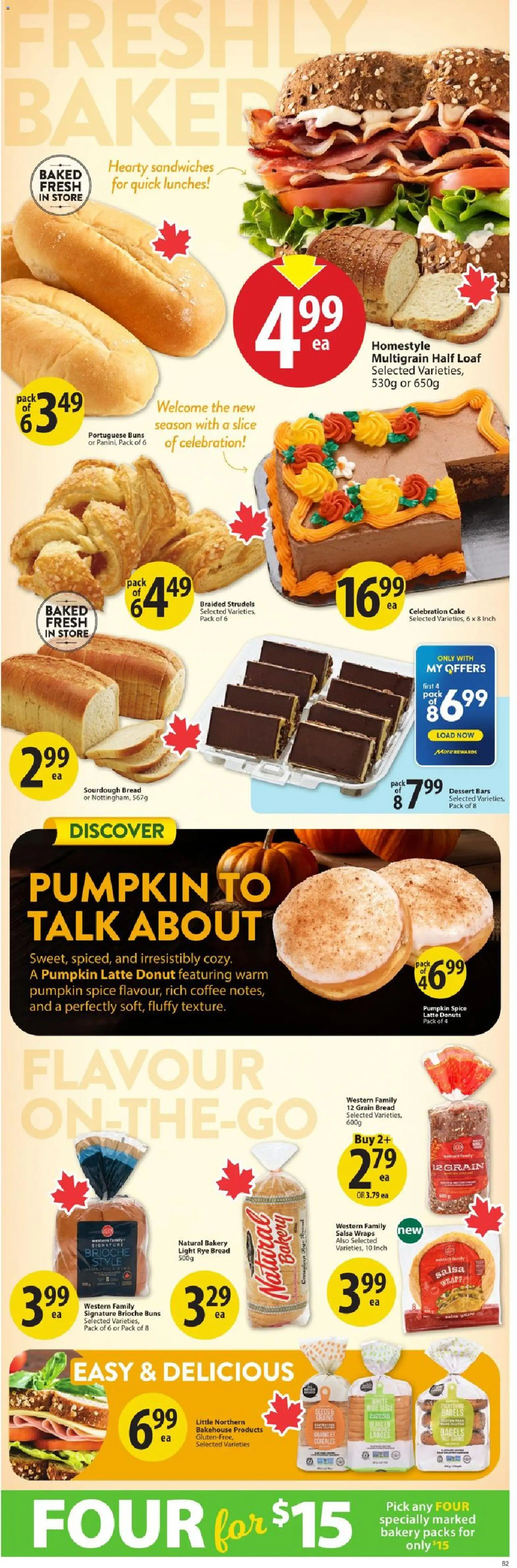 Save on foods weekly flyer / circulaire Flyer in Canada